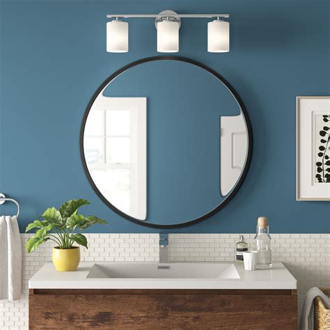 round mirror for vanity